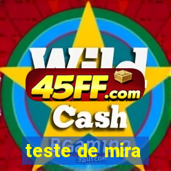 teste de mira